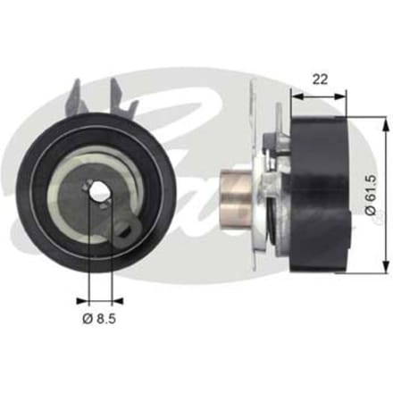 Tandriempoelie GATES T43061