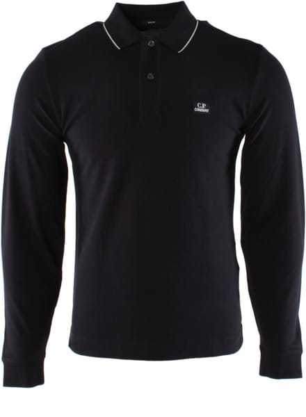 C.P. Company long sleeve polo maat S