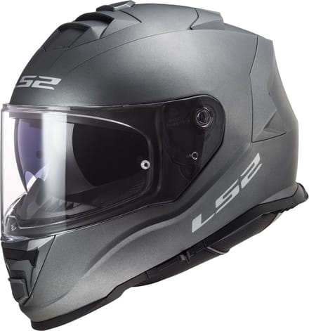 LS2 Helm Storm II Solid FF800 mat titanium maat M