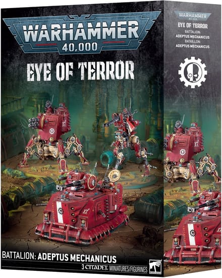 Beeldje Games Workshop Warhammer 40k - Bataillon Oeil de la Terreur : Adeptus Mechanicus