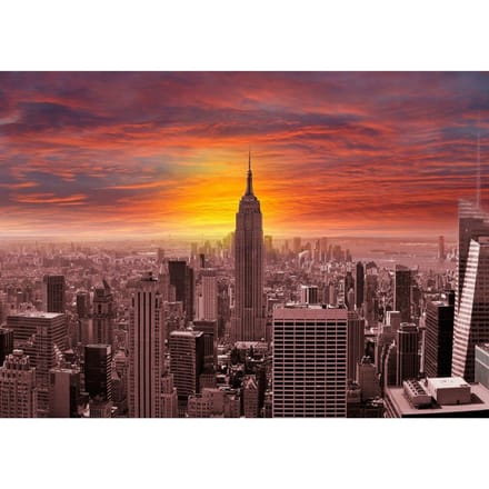 Enjoy Puzzle legpuzzel Sunset Over New York Skyline - 1000 stukjes.