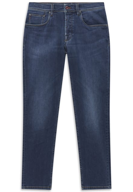 Bugatti Herren Jeans Candiani Denim Used Wash