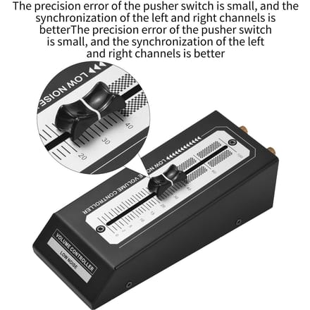 Mini Low Noise Volume Controller Volume Aanpassingsapparaat Passieve Voorversterker Actieve Luidspreker Volume Aanpassingscontroller