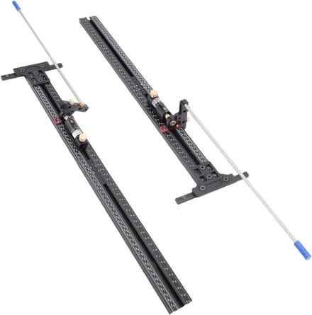 Geleiderails Houtbewerking - Zaag Hulpmiddel - Rechte Zaagsneden - Modulair Systeem - 147.9 cm