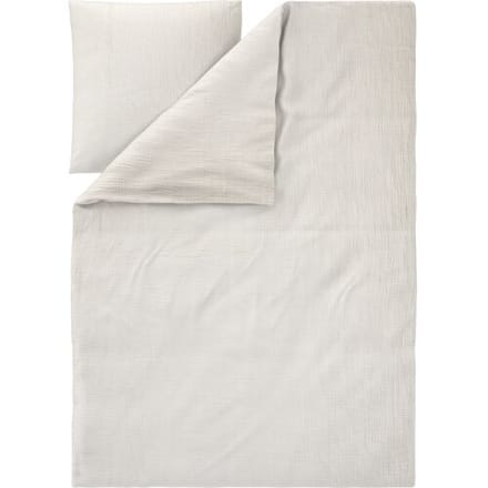LIVARNO Mousseline dekbedovertrek 140 x 200 cm (Crème)