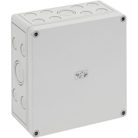Spelsberg TK PC 1818-9-M Installatiebehuizing 180 x 182 x 90 Polystereen, Polycarbonaat, Polyurethaan, Polyamide Lichtgrijs 1 stuk(s)