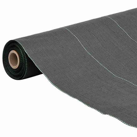 vidaXL - Worteldoek - 0,5x100 - m - PP - zwart