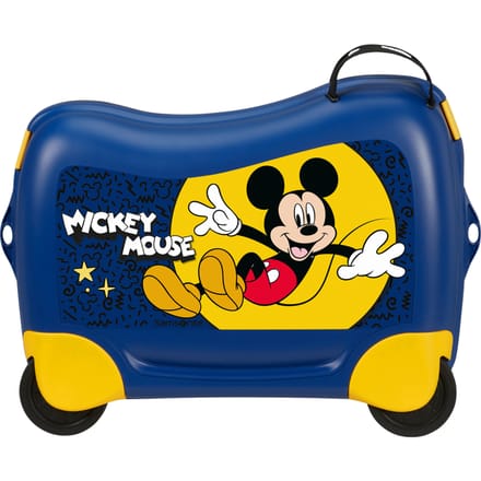 Samsonite Kinderkoffer - Dream2Go Disney Ride - on Suitcase Disney Mickey Happy blauw 52cm