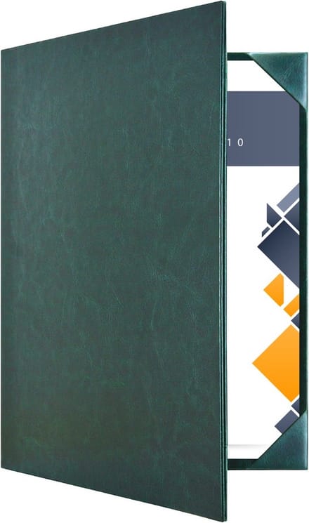 Goodline® - Presentatiemap / Showmap - 2x A4 - Donkergroen