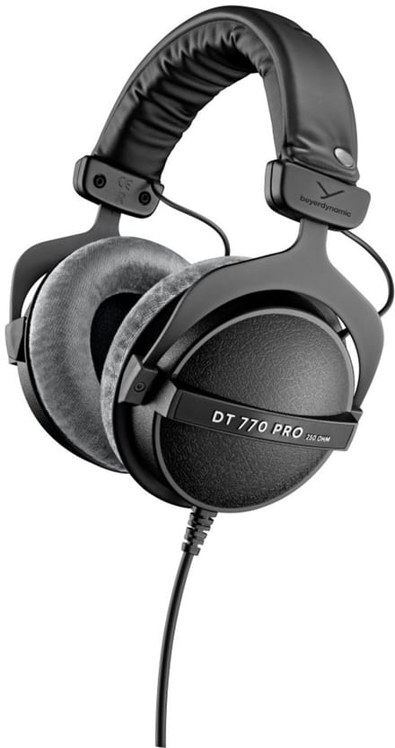 Beyerdynamic-DT 770 PRO - Wired Studio Headphones - 250 Ohm - Grijs