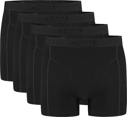 Ten Cate Basics shorts zwart 4 pack voor Heren | Maat L