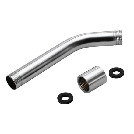 RVS Handdouche Arm Verlengbuis Verchroomd Wandmontage gray