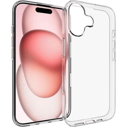 Mocaa Apple iPhone 17 Clear Hoesje Transparant