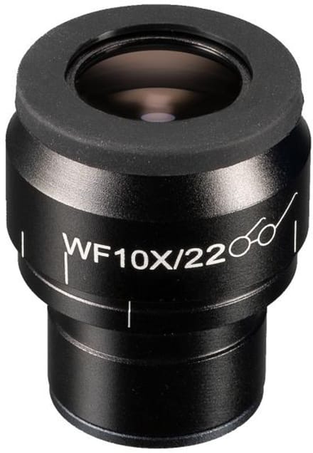 Bresser Oculair - Dradenkruis/Micrometer-Oculair - WF 10x/22 - Voor Bresser Science-Microscopen