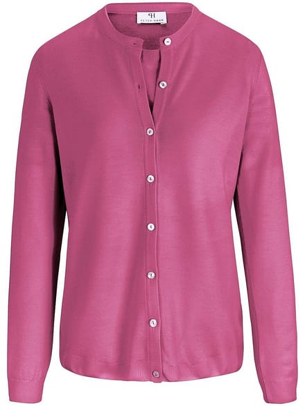 Twinset 100% scheerwol Van Peter Hahn roze
