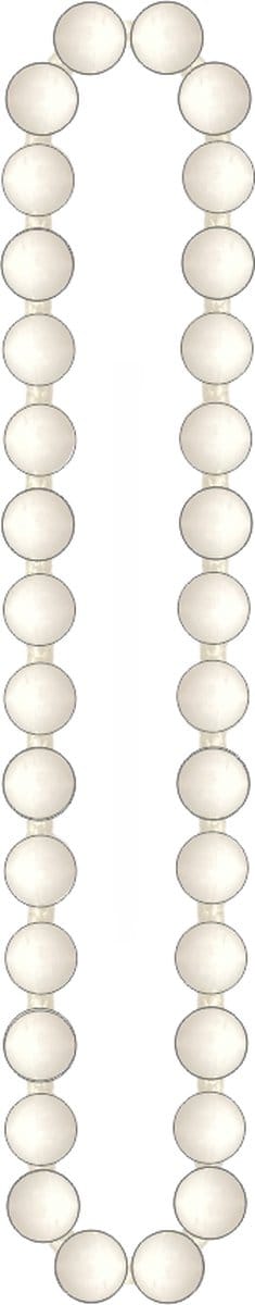Rolgordijn ketting Kunststof  150 cm eindeloos