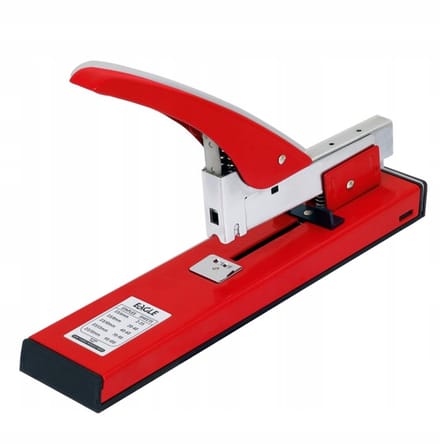 Eagle 938 Staple 100 vel zware nietmachine rood