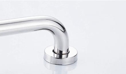Doucheveiligheidsgreep - Badkamer steunleuning - Extra valpreventie - Antislip oppervlak - 105 cm - Zilver