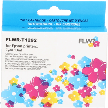 FLWR - Cartridges / Epson T1292 / cyaan / Geschikt voor Epson