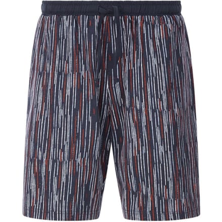 Jan Vanderstorm herren Korte Pyjamabroek - 56/58 - donkerblauw - Plus Size
