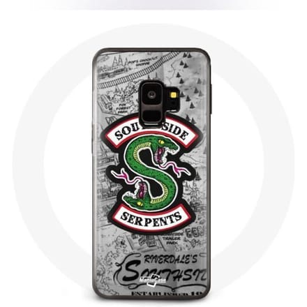 Case voor Samsung Galaxy S9 plus Riverdale South Side Serpents-logo