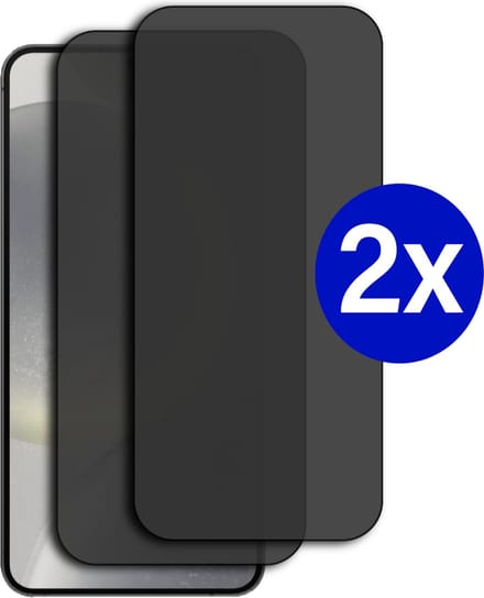 Double Pack - Screenprotector geschikt voor Google Pixel 7 - Privacy - Tempered Glass - Beschermglas - Glas - 2x Screenprotector - Privacy screenprotector