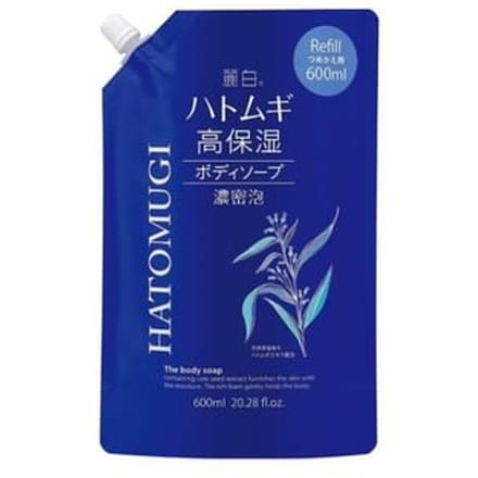 KUMANO COSME - Reihaku Hatomugi High Moisturizing The Body Soap 600ml Refill