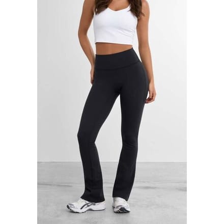 FAMME Warming Flared Leggings Black M