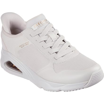 Skechers Tres-Air Uno - Easy Steppers Dames Sneakers - Gebroken wit