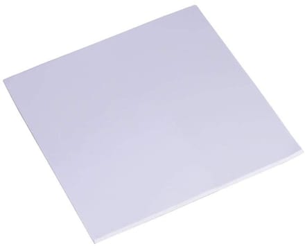 Allecto - CPU Thermal Pad - Koeloplossing - 100x100x2mm - Thermisch geleidende silicone pad - Geschikt voor koeling - Grijs