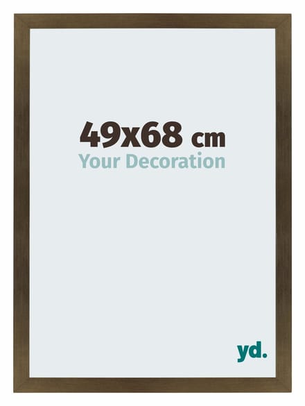 Your Decoration - Fotolijst 49x68 cm - MDF - Brons Decor - Mura