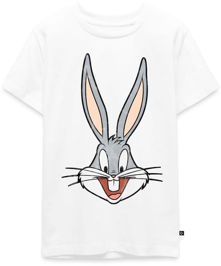 Looney Tunes Bugs Bunny Distressed Premium T-Shirt Tiener