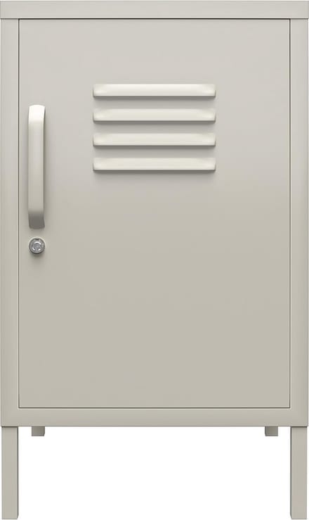 Bradford-Accenttafel - 1-Deur - Taupe Metaal