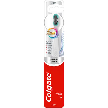 Colgate Toothbrush Total Foaming Clean Soft 1 st
