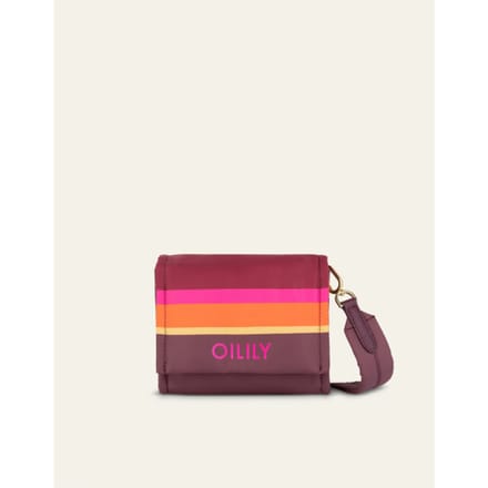 Oilily Foy - Schoudertas - Dames - Magneetsluiting - Verstelbare Schouderband - Bruin - One size