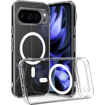CaseBody Google Pixel 10 Pro XL MagSafe Airbag Hoesje Transparant