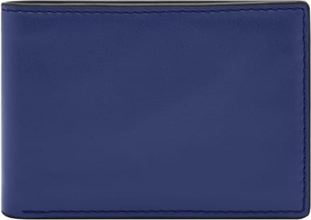 FOSSIL Portemonnee Steven FPW Bifold Wallet Pacific Blue Donkerblauw