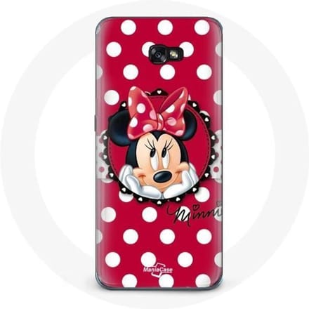 Case voor Samsung A5 2016 Minnie Mouse Cartoon Rood rood