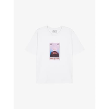 "Leather Jacket" Stamp T-Shirt