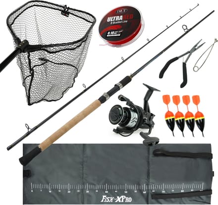 DLT Deadbait set complete - Vishengel Set - Vishengel met Vismolen - Vislijn - Roofvis Set