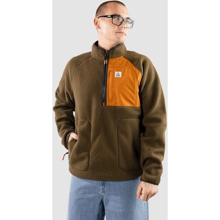 Passenger Offgrid 2.0 Zip 1/2 Recycled Half-Zip Fleece Trui groen