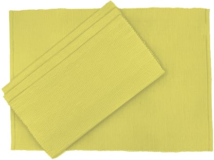 Skagen placemat lightyellow - set van 4