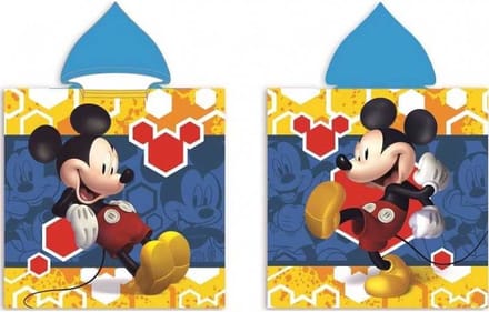 Mickey Mouse badponcho - 50 x 100 cm. - Disney Mickey poncho