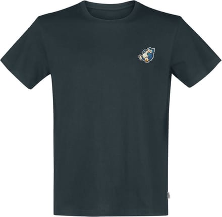 Pokémon - Pixel Snorlax T-shirt - M - Blauw