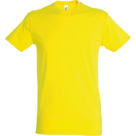 SOLS Heren Regent T-Shirt met korte mouwen (Citroen)