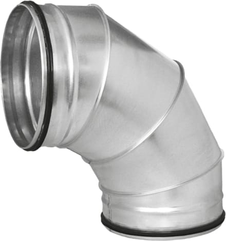 Econox Ronde spiro bocht 90Â° Ã˜ 355mm voor spirobuis