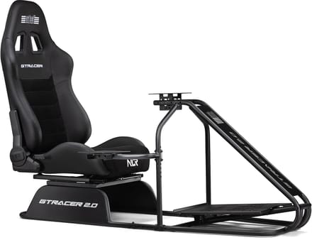 Next Level Racing - GTRacer 2.0 Cockpit - Verstelbare Pedalen - Handremsteun - Zwart