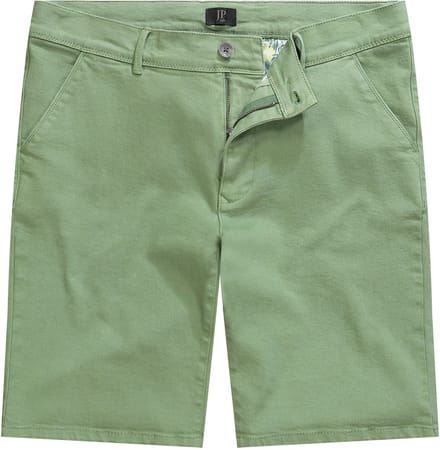 JP 1880 - Heren - Chino-bermuda buik-fit straight fit - Mosgroen - Maat 70