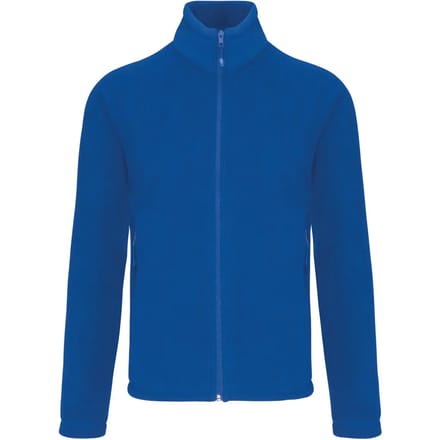 Kariban Microfleece met rits en raglanmouwen heren K917 - Royal Blue - L