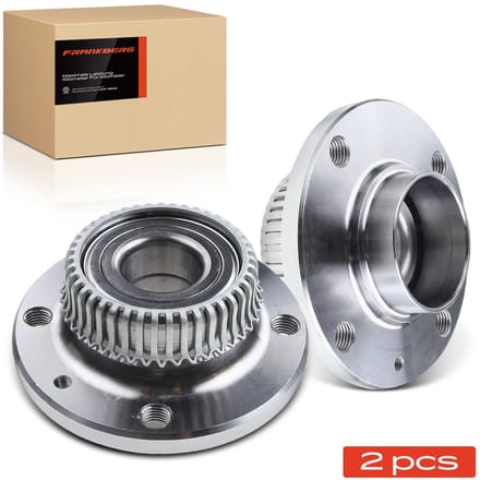 Frankberg 2x Wielnaaf Set Achter voor Nissan 200 SX S13 S14